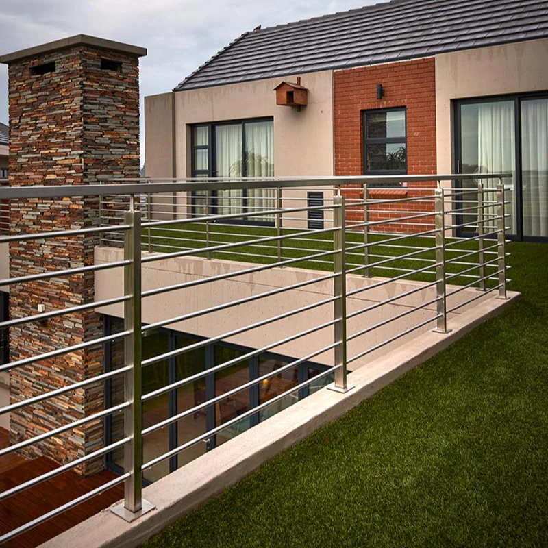 Stainless Steel Rod Railing Excellent Outdoor Balcony S.S Rod Bar Railing Design