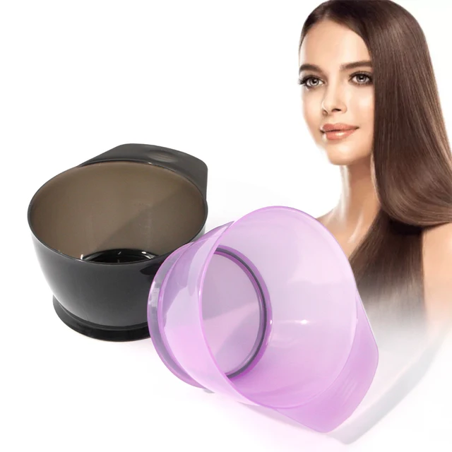 5 colors Multiple models Transparent Thickened Hairdressing Salon Colorful Hair Color Bowls for SHANGZHIYI