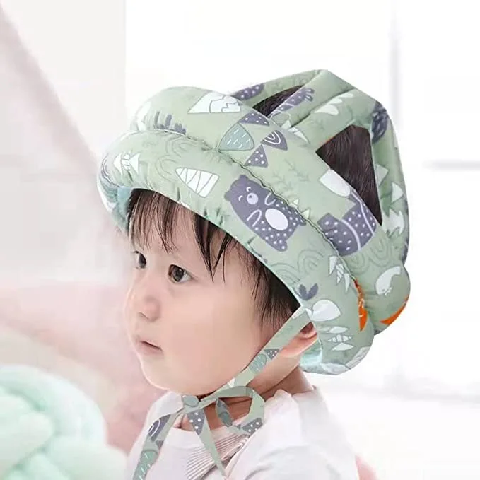 Safety Baby Helmet Walking Head Protector Headgear Toddler Anti-fall Pad  Children Learn to Walk Crash Cap Baby Proofing
