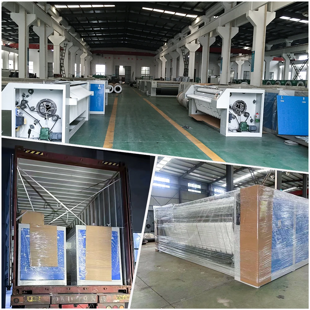 Steam 2800mm Roller Ironing Machine for Fabric