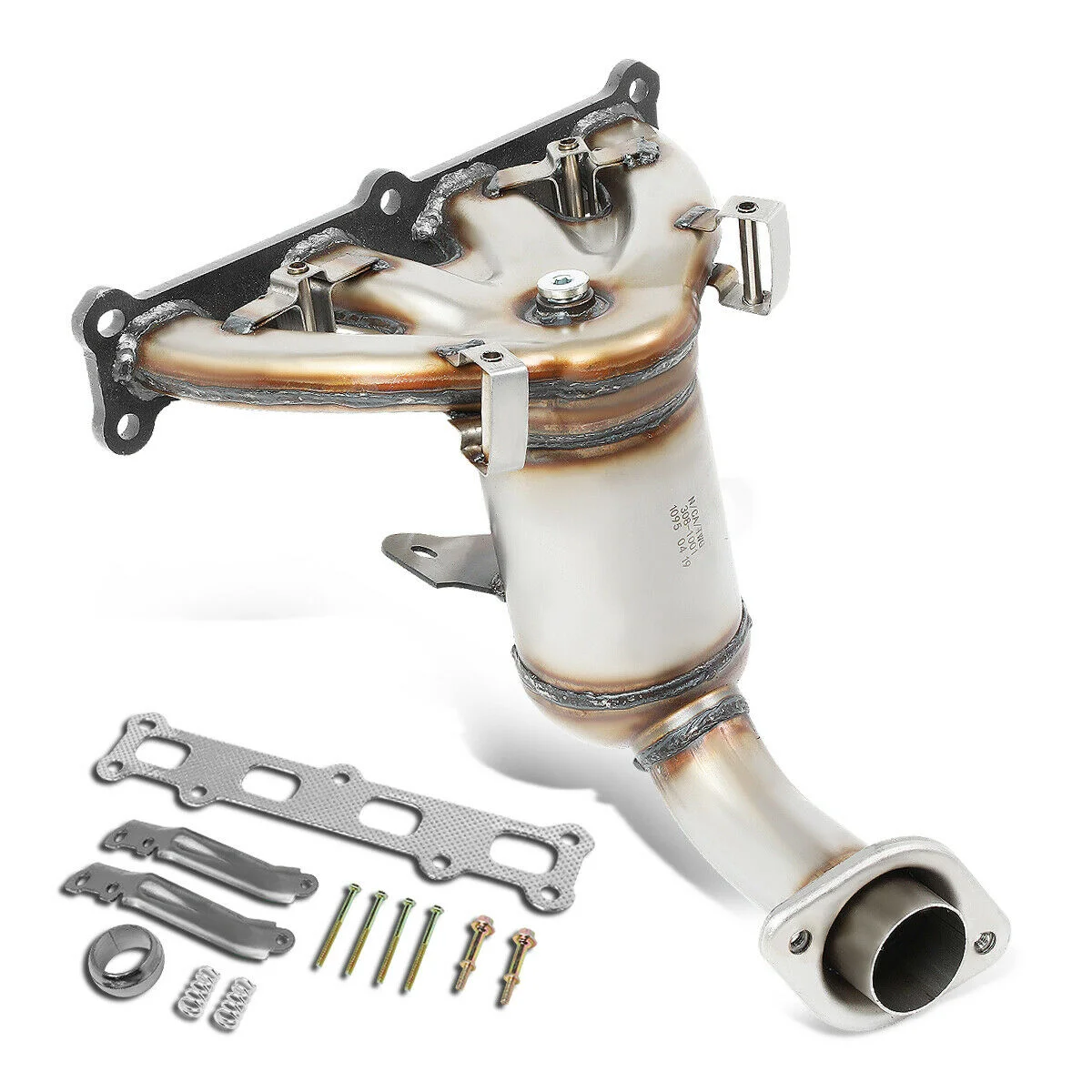 ABYSMAUTO Front Catalytic Converter For 2007-2017 Jeep Compass/Patriot 2.4L 4WD - EPA Compliant, Stainless Steel