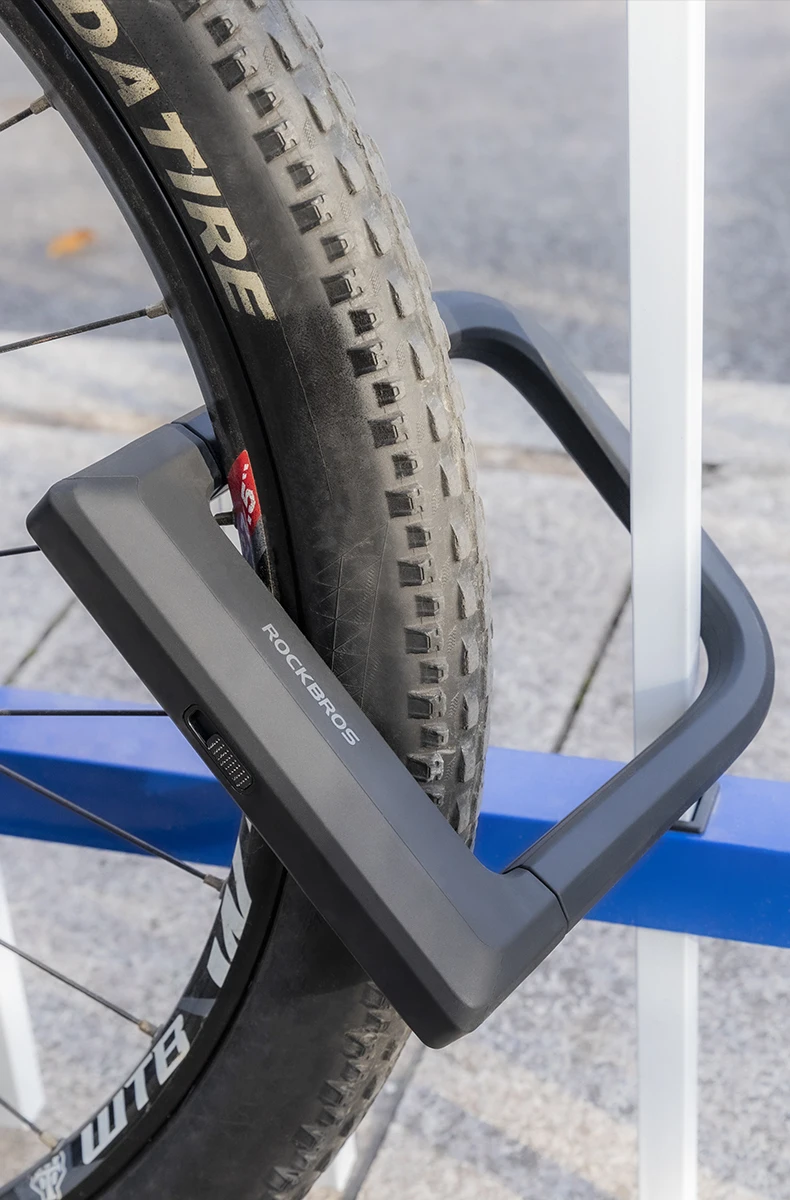 Rockbros Bike Locks U Type Cycle Anti Theft Bicycle Lock With Keys Motorcycle Electric Anti