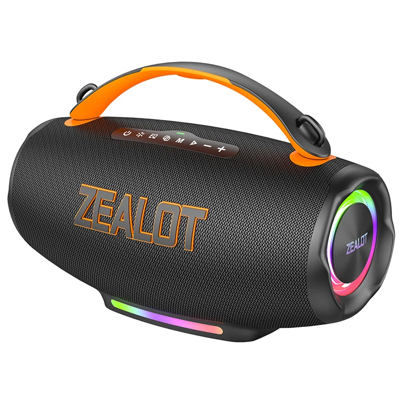 Zealot S167 100W Wireless Speaker 24000mAh Battery Power Bank TF