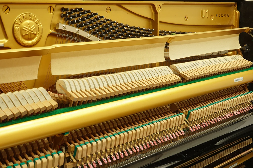 Japan Used U1h Instrument Piano Keyboard Yamaha With Cardboard Packed