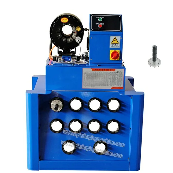Reinforced Hose Portable 10 Sets Free Hose Crimping Machine Hydraulic