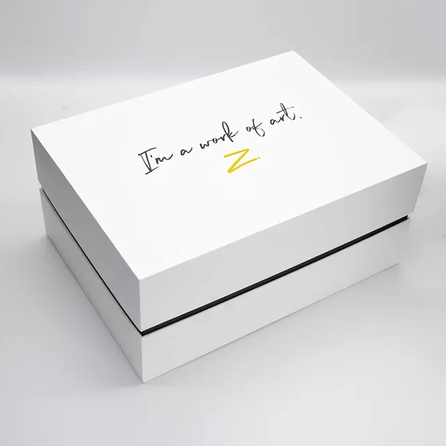 Custom Lid And Base Box With Neck Luxury Packaging Boxes White Gift Boxes For Small Business