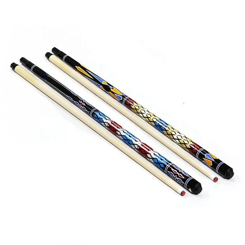 2023 New Super Premium Quality Billiard 2 Pieces Carbon Shaft Maple Wood Butt Pool Cue 58