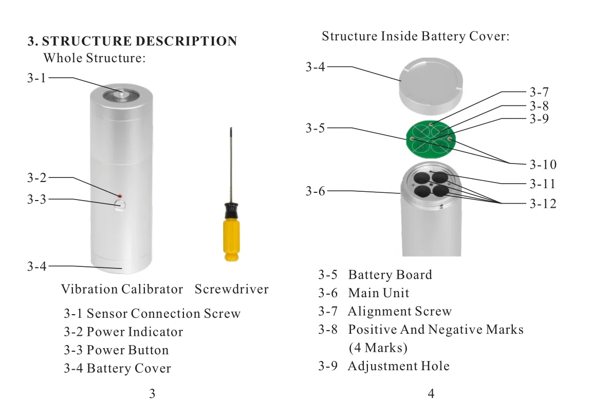 LANDTEK Handheld Shaker Accelerometer Calibrator VMC-606