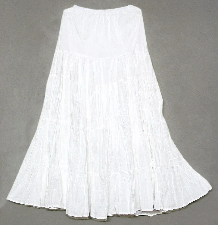 Купить юбку хлопок. Белая юбка. Юбка белая хлопок. Белая длинная юбка. Белая ярусная юбка.