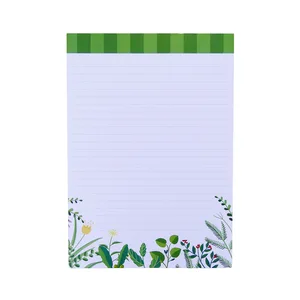Custom Logo Printed Office Stationery A4 A5 A6 Planner Memo Pad Notepad Tear off To-Do List Offset Paper Loose Leaf