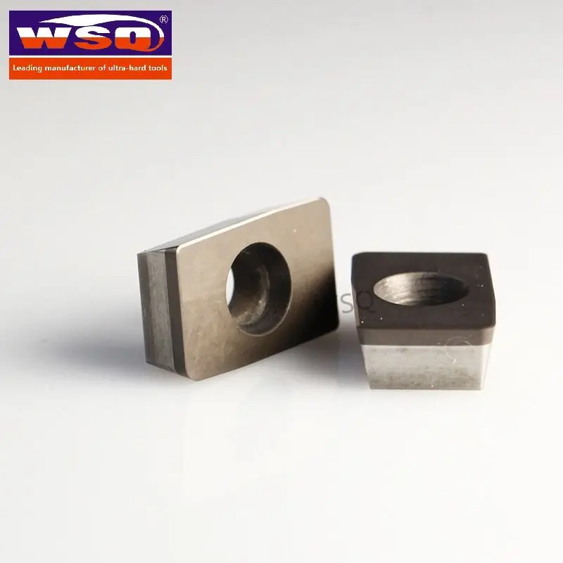 High Performance PCBN CBN Milling Inserts Cut Hardened Steel for End Mill Modular Cutter