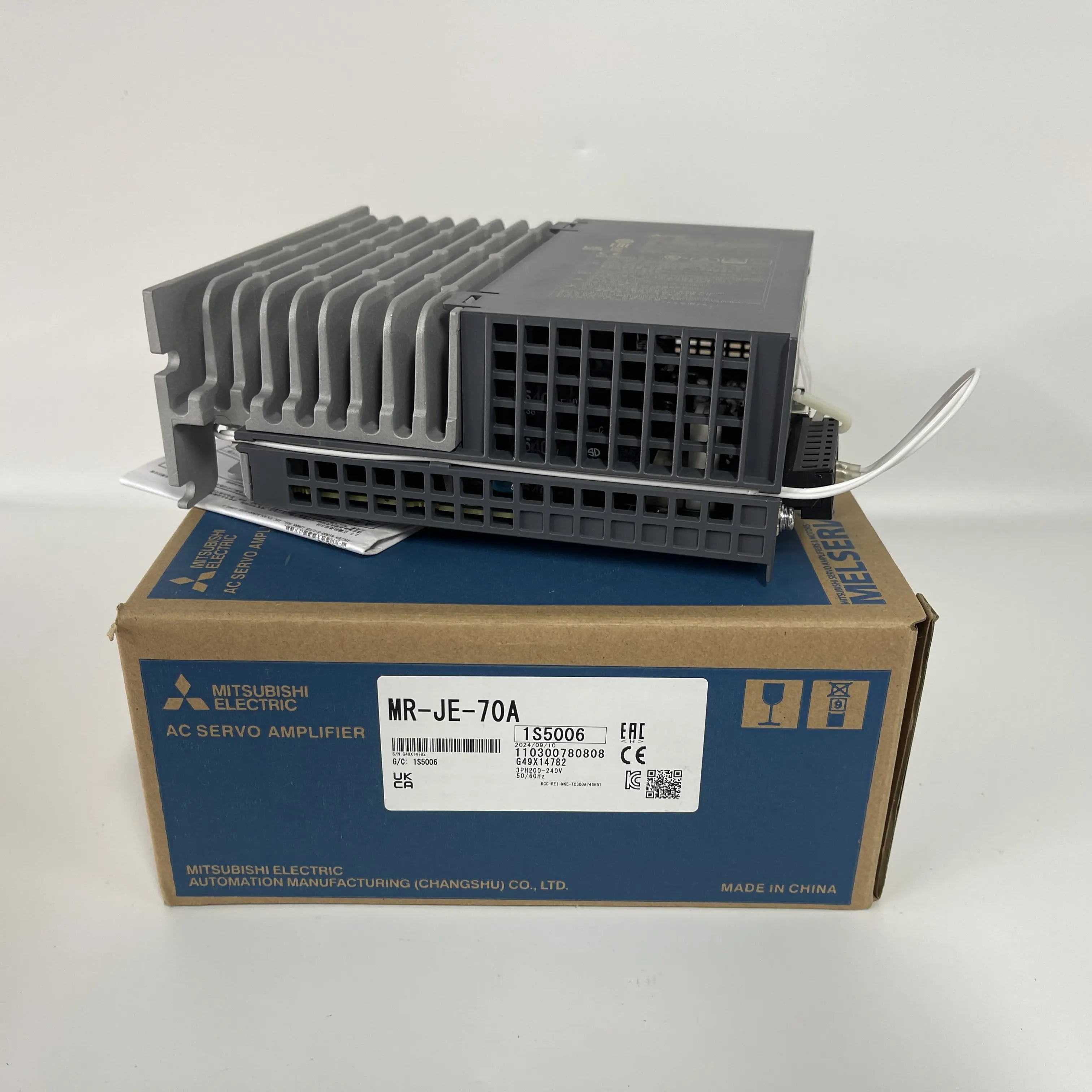 Mitsubishi AC Servo Amplifier MR-JE-70A