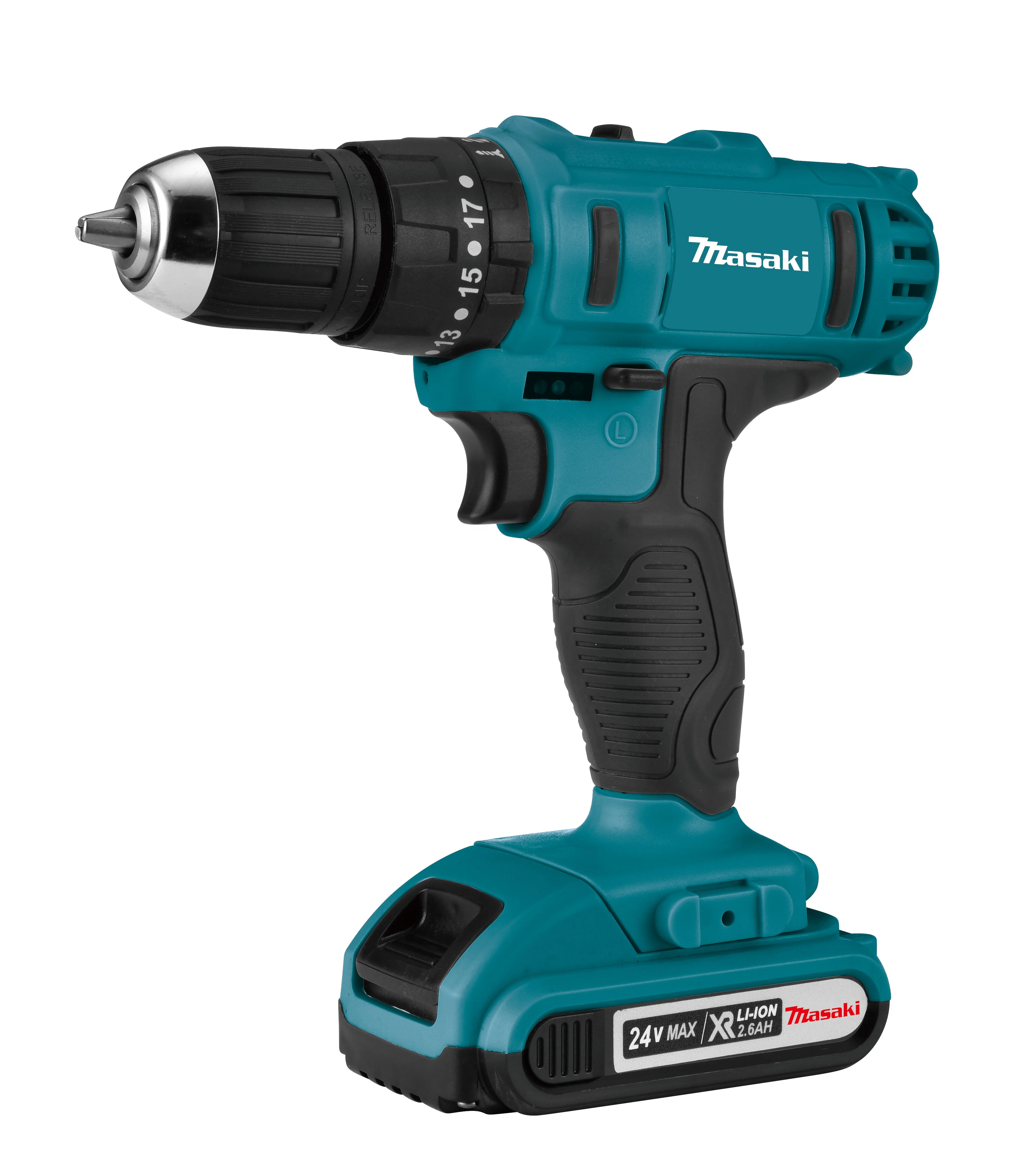 MASAKI Cordless Impact Drill Powerful 12V Lithium-Ion Tool