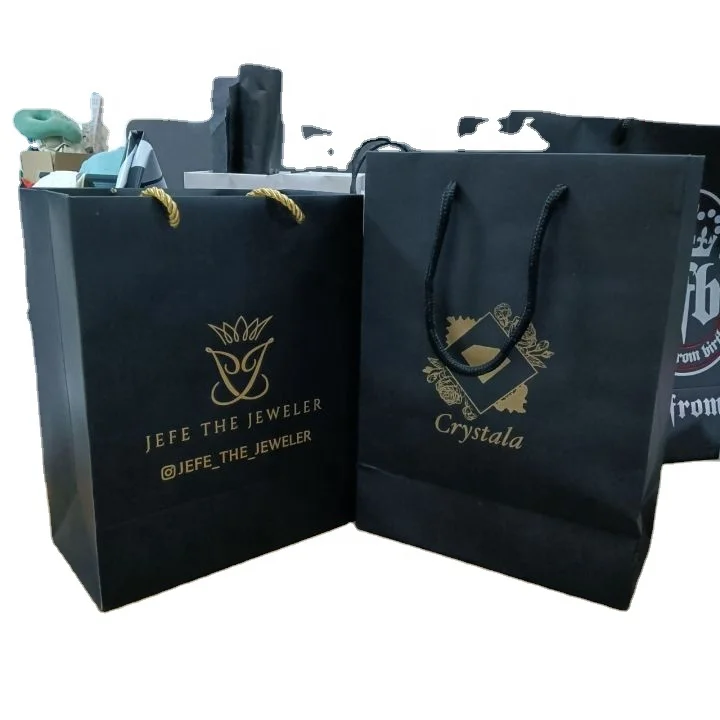 Buy Wholesale China Paper Bag, High Quality Custom Logo Printed