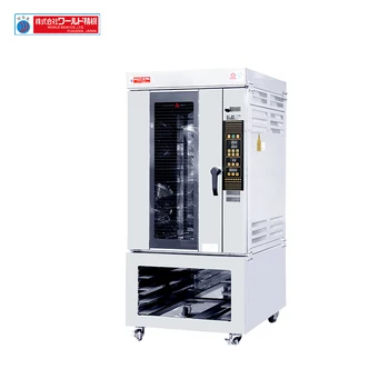 Commercial bakery oven electric rotary rack oven with 9 trays and digital touched control