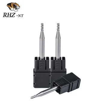 Customizable 2mm Aluminum-Specific 3-Flute Straight Shank End Mill Quality Corner Radius Universal Processing Factory ODM/OEM