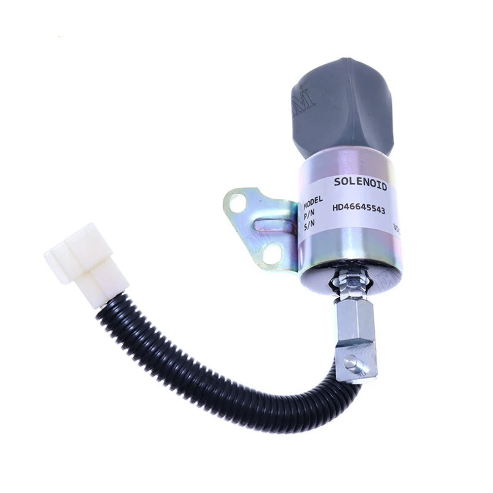 Fuel Shutoff Solenoid SA-4899-12 for Kubota Engine D722 Z482 D902 3