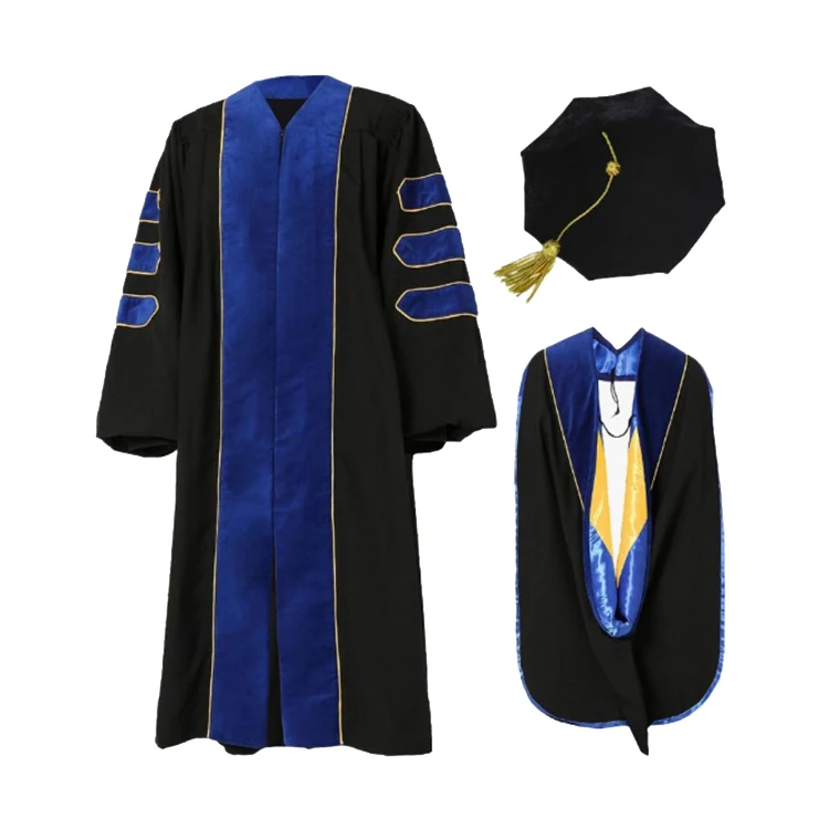 Deluxe university graduation attire full ensemble