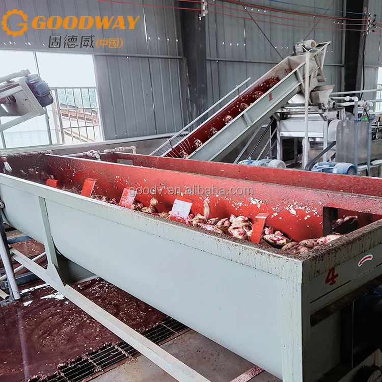 Goodway Complete Tapioca Starch Production Line Cassava Starch Processing Machine