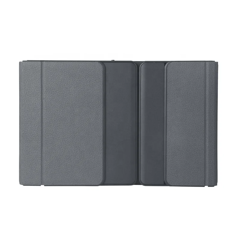 3 Channels Portable Keyboard ultra Thin Foldable Keyboard and Build in Mouse Foldable Flexible Keyboard with Touchpad for ipad
