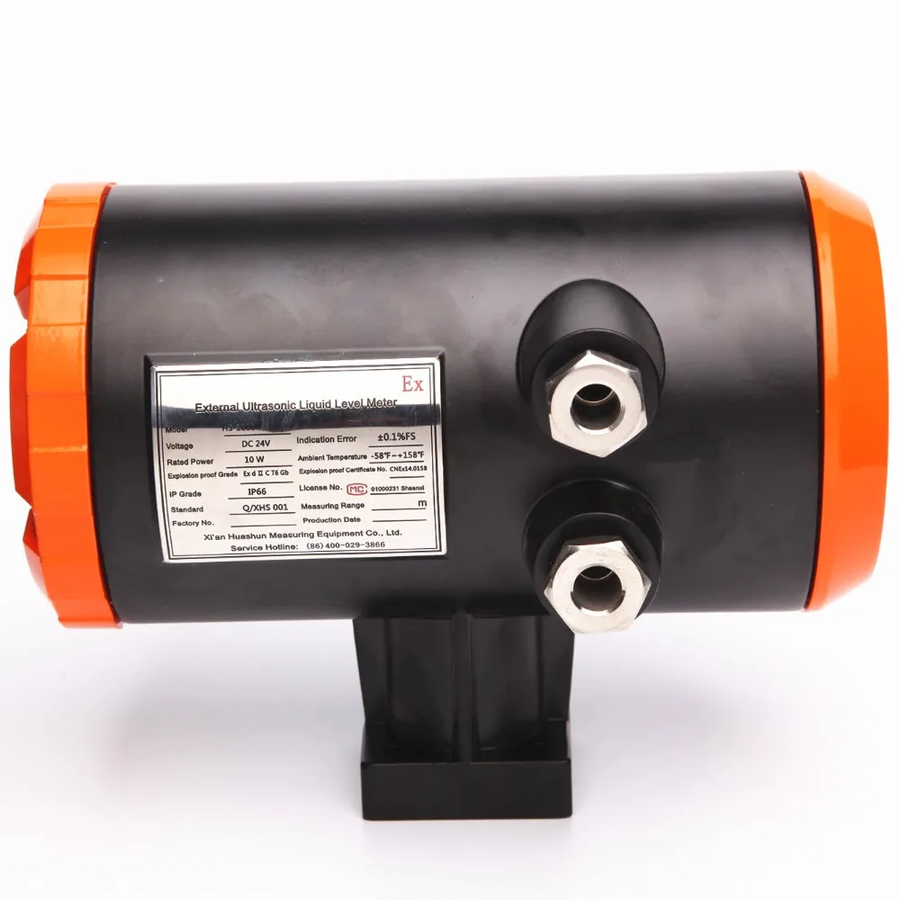 천연가스용 초음파 측정기 비접촉 연속 레벨 측정 외부 측정 실시간 액체 레벨