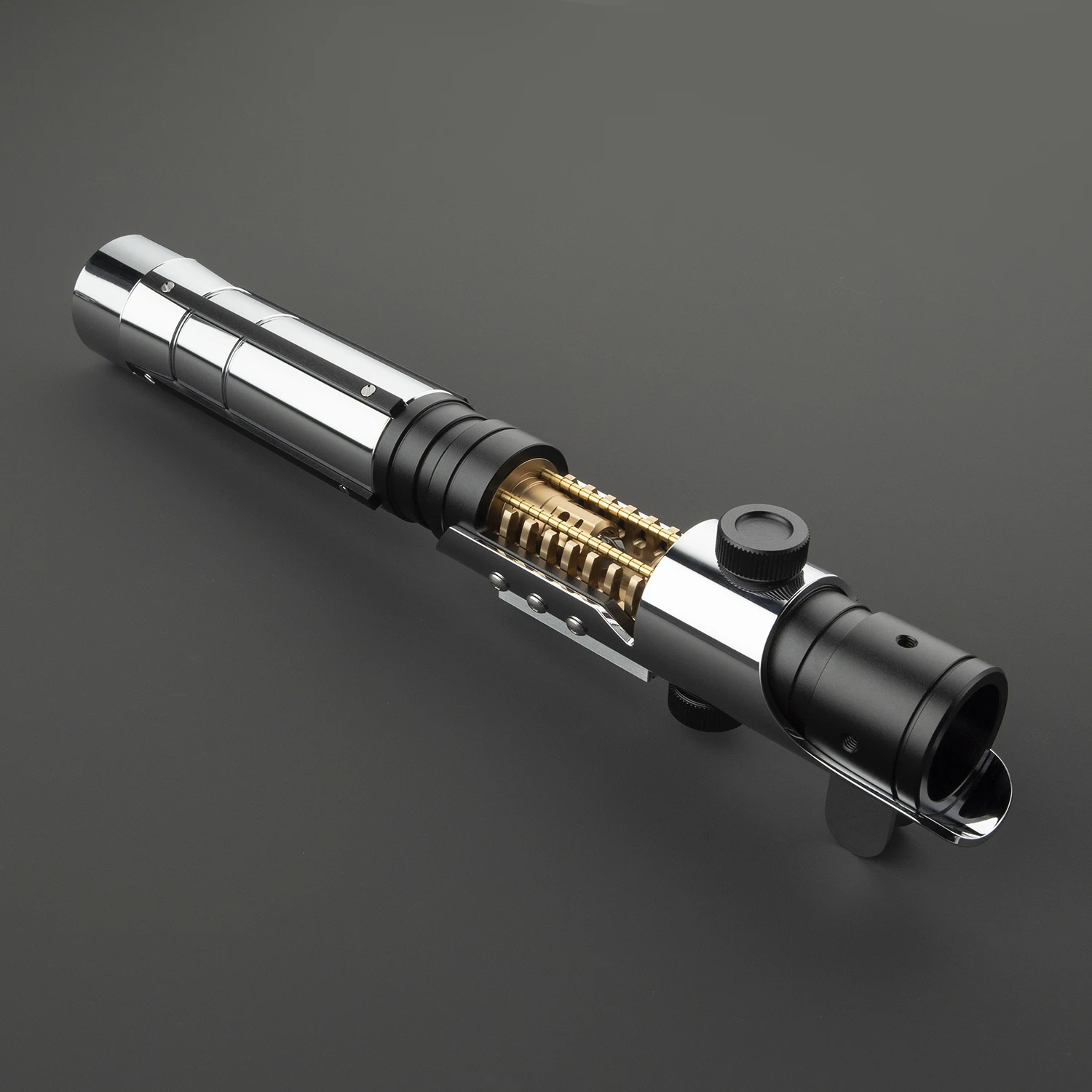 Neo Pixel RGB Light Saber with Kyber Crystal Chamber for