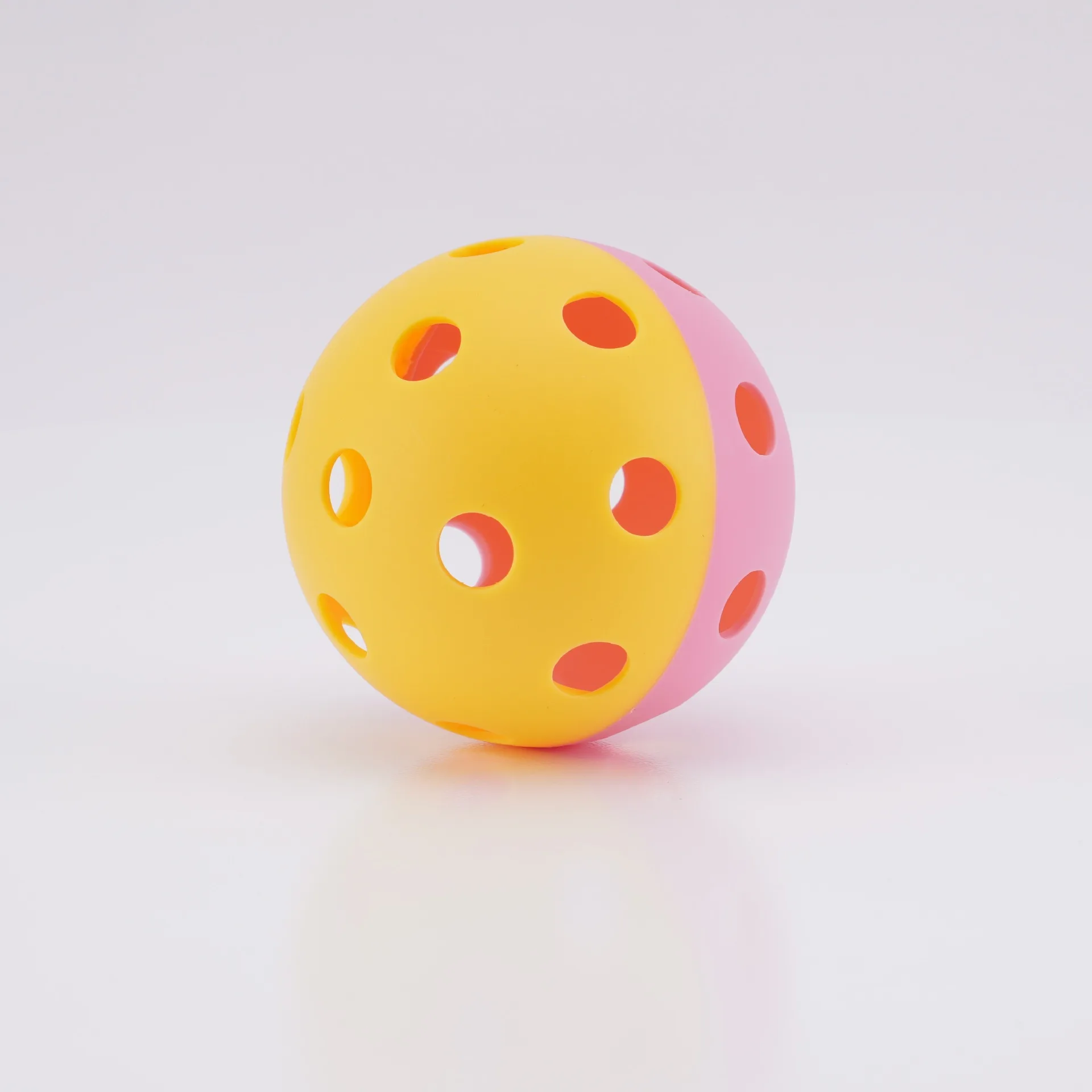 product jusian durable usapa tpe two tone white practice balls 25g for outdoor pickleball-6