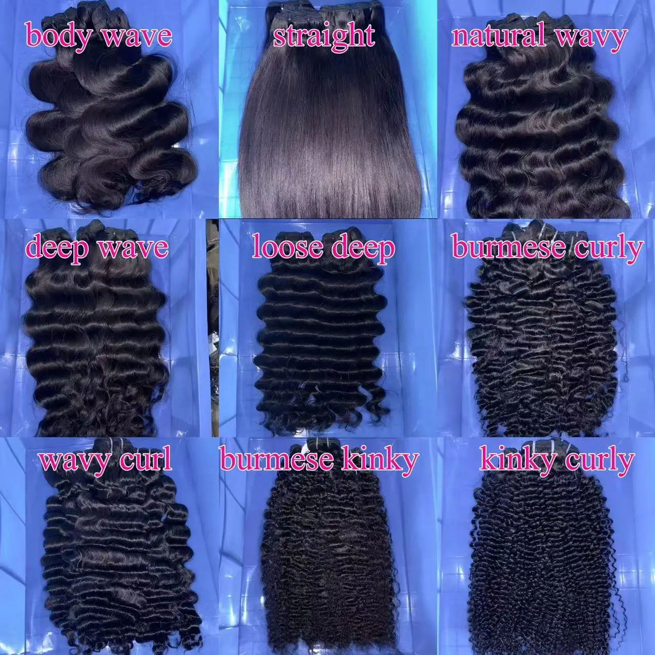 Hot Sell Remy Hair Extensions Weft 100% Human Hair Bundles  display picture 1