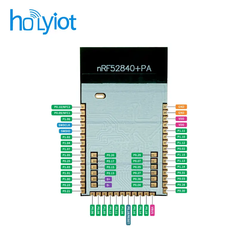 Holyiot Wireless Transceiver Bluetooth Module Real Time Intercom Mobile Communication Wireless Audio Module