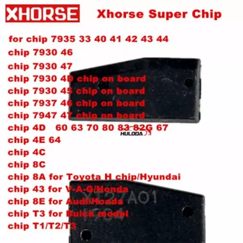 VVDI Super Chip Transponder for ID46/40/43/4D/8C/8A/T3/47/41/42/45/ID46 for VVDI2 VVDI Key Tool /Mini Key Tool