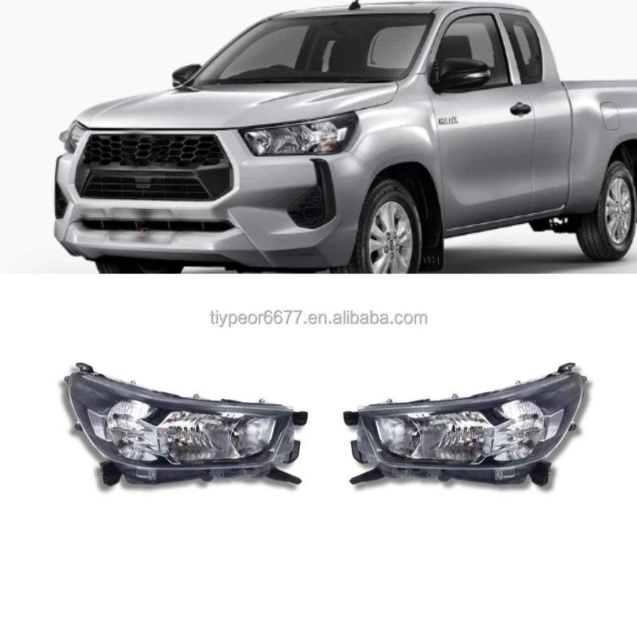 product tiypeor headlamp for toyota hilux revo prerunner 2021 2022 pickup head lights head lamp-3