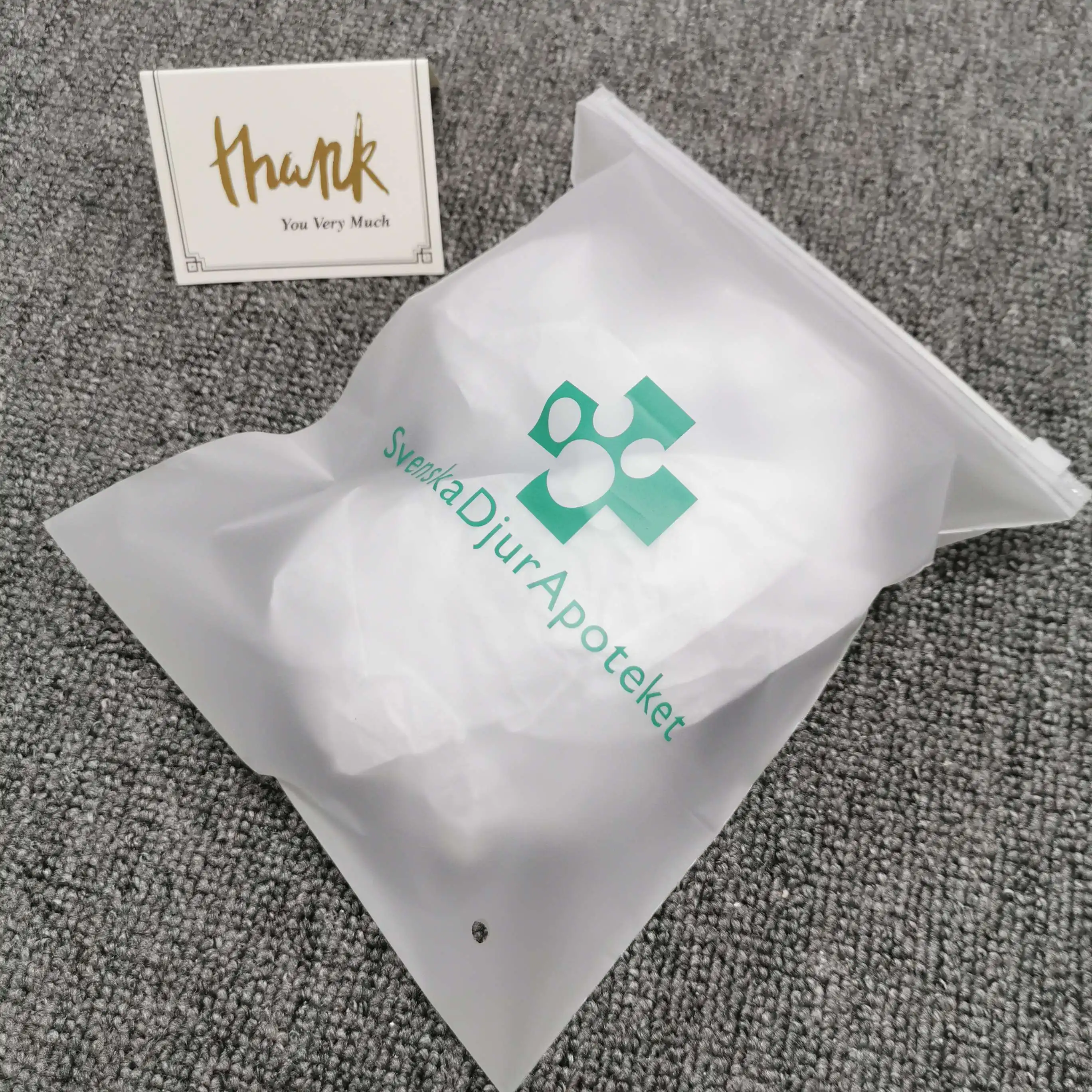 Biodegradable Frosted Sealing Frosted/clear/transparent Package Plastic Bag for Garment Bag/tshirt/pants