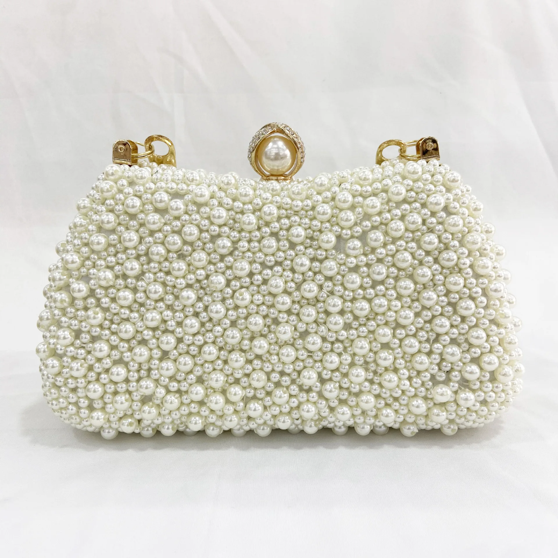 PURSEO Clutch Pearl Purses for Women Handbag Bridal Evening Clutch Bags for  Party Wedding / Dulhan Purse / Ladies Purse Gorgeous Vintage Beaded