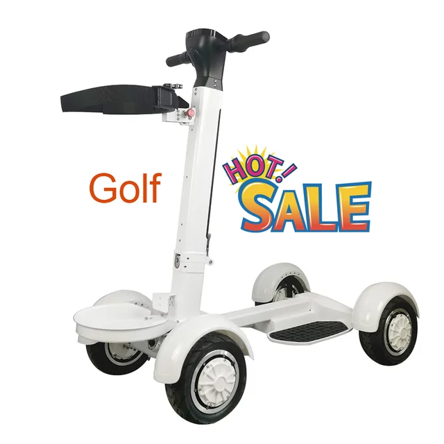 Clubs new design 48v 14ah BoleRider golfboard 4 wheel golf cart electric scooter foldable