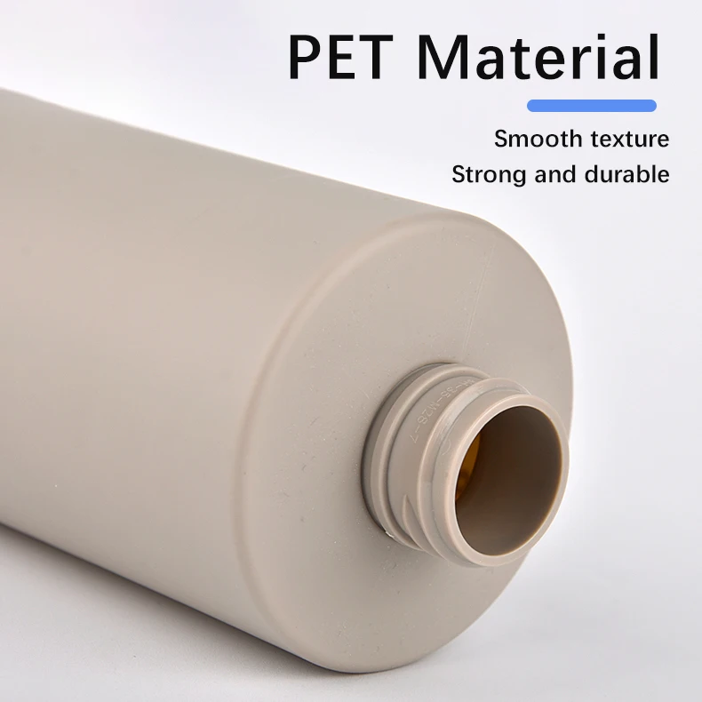 Custom Color Lotion Pump Bottle Recyclable Plastic Cosmetic Conditioner