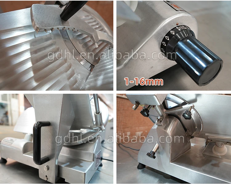 Qp30a Guaranteed Quality Kitchen Table Top Fresh Meat Cutting Machine