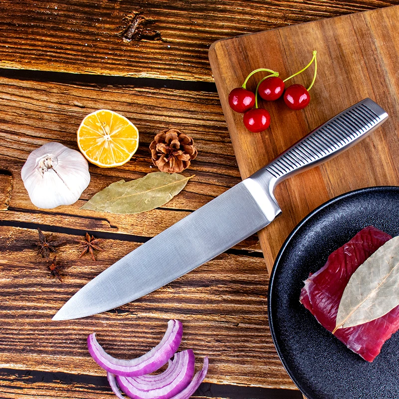High Quality Multipurpose Chef Knifed Kit Kitchen S/S 410 Handle Stainless Steel 5 PCS Japanese Chef Knife Set