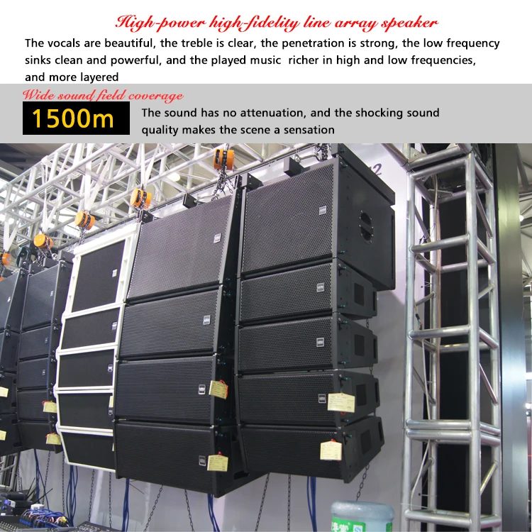 H2A Stage Active Linear Array Sound System with Built-in DSP Amplifier ...