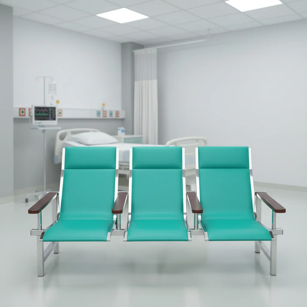 Three-Person Standard Hospital Clinic IV Fluid Station Setup 2