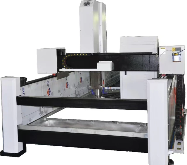 1325 type square steel structure anti-corrosion treatment stainless steel fully wrapped stone carving machine