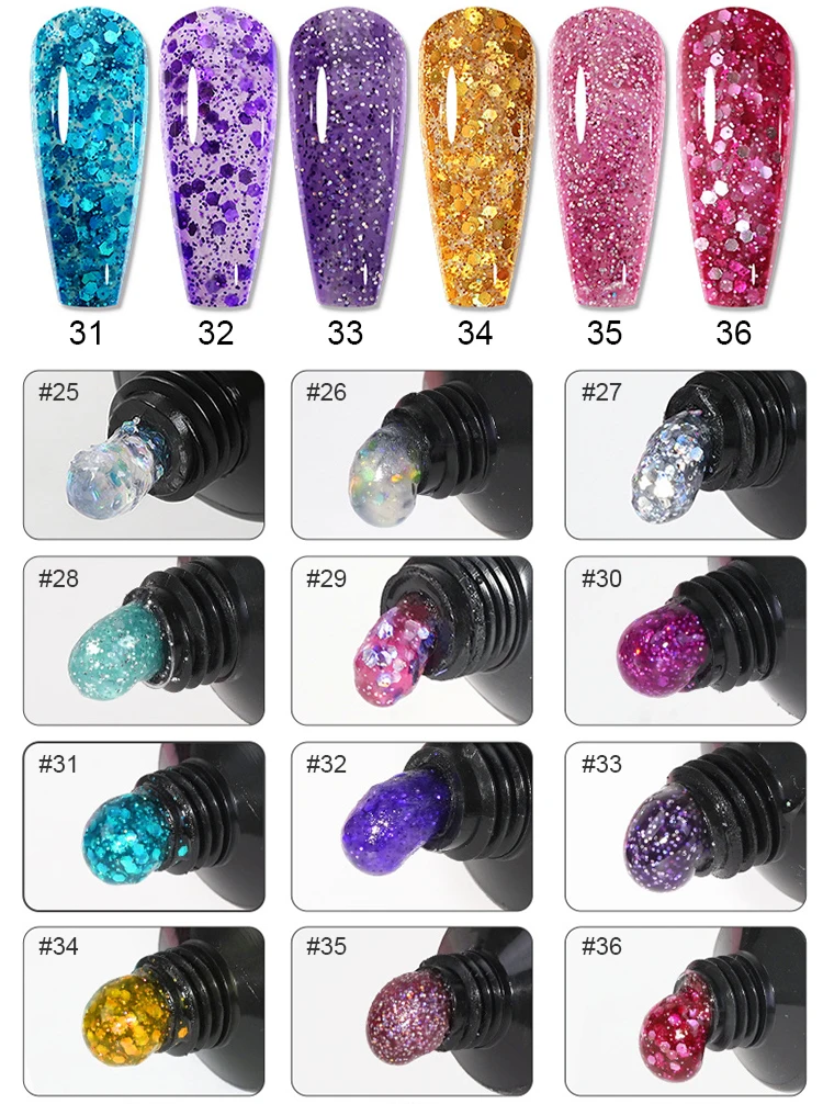 Nail Extension Gel Poly Acrylic Gel Set Kit 120 Colors Oem Custom Logo