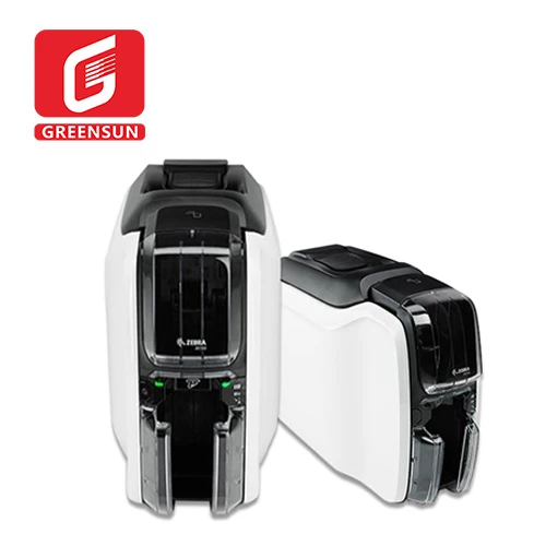 Zebra High Performance Single Side Card Printer ZC100 Fast Simple Pvc Id Card Printer