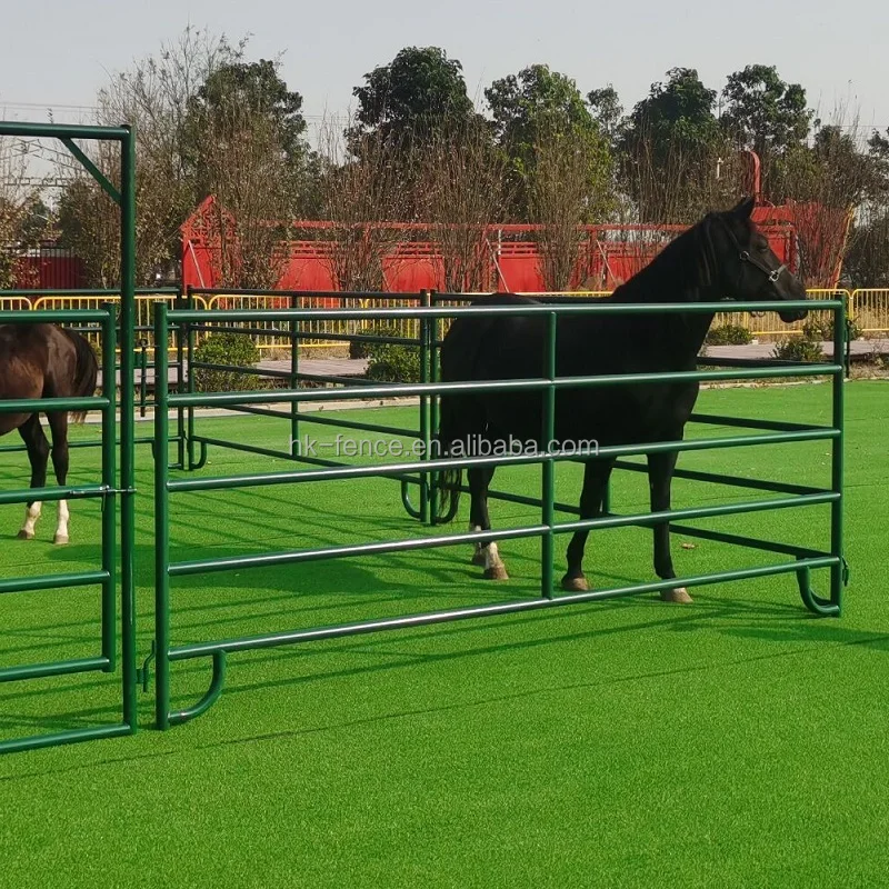 Custom Any Size Portable Corral Panels to Be Used for Horse Sheep Goat Temporary Stalls Horse Corral Panels
