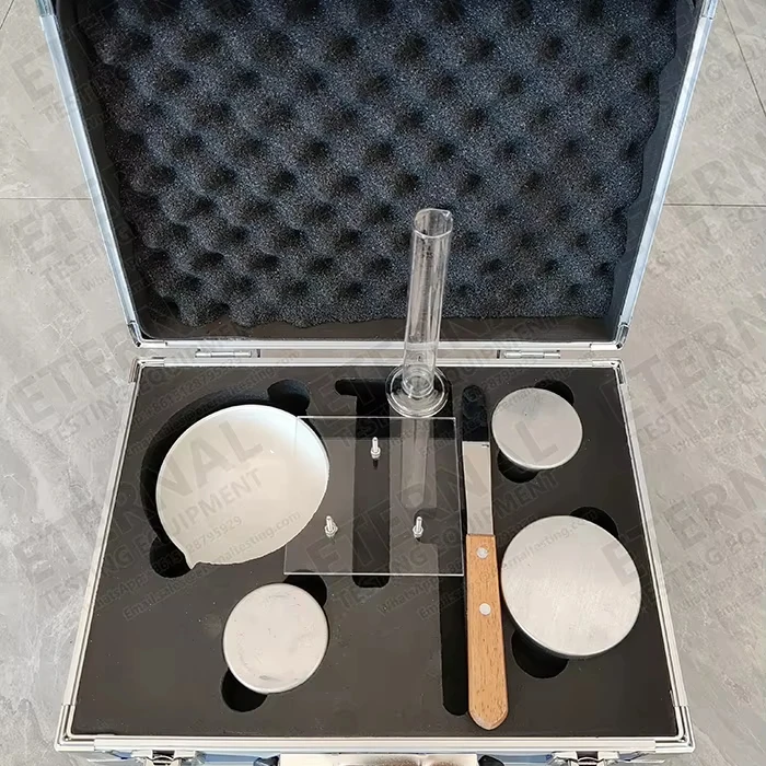 ASTM & BS Standard Manual Operated Clay Liquid Limit Test Set Soil Plastic Limit Testing Equipment