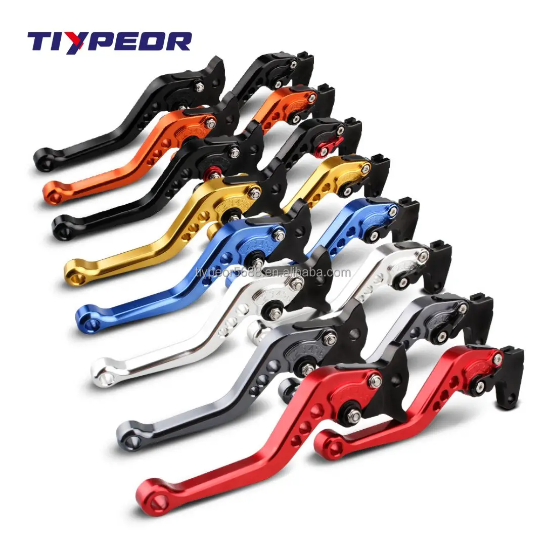 product tiypeor motorcycle modification accessories cnc modification handle multi gear adjustable universal horn brake clutch handle680-3