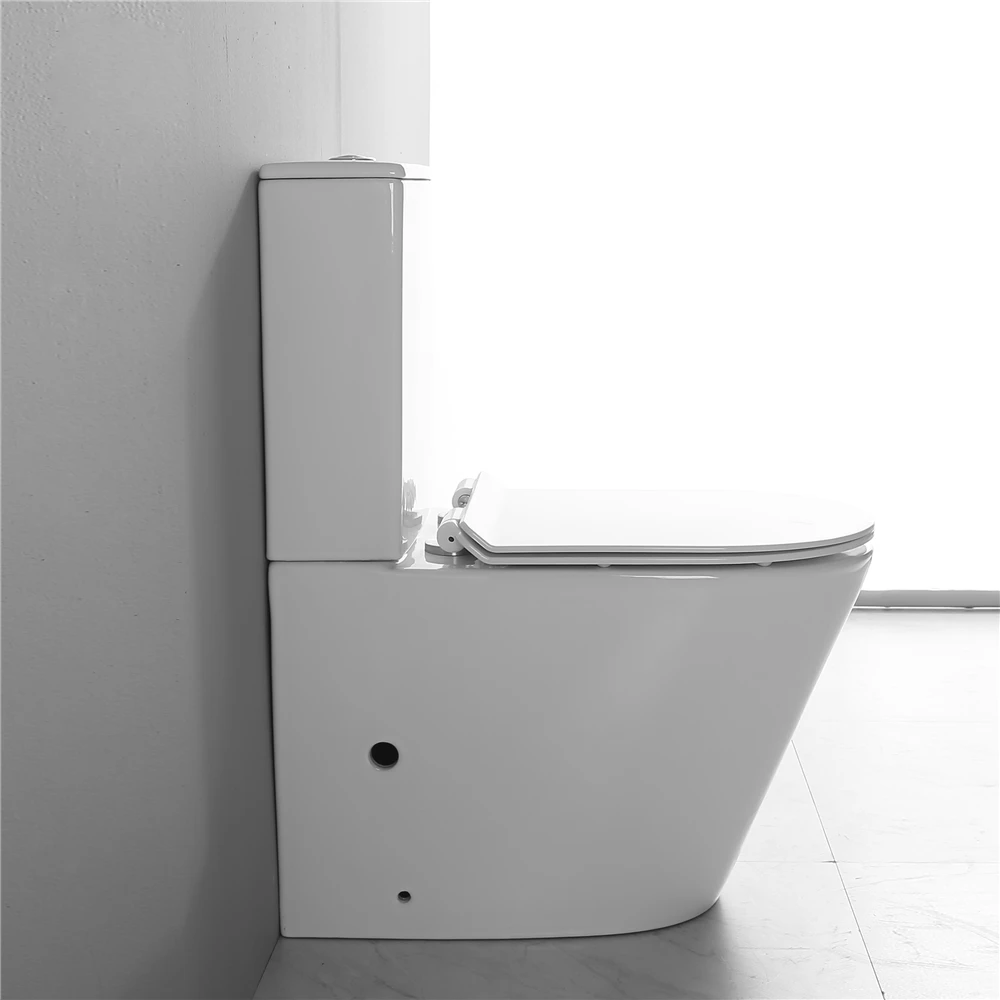 Australian Standard Watermark Bathroom Two Piece Wc Sanitary Ware Back
