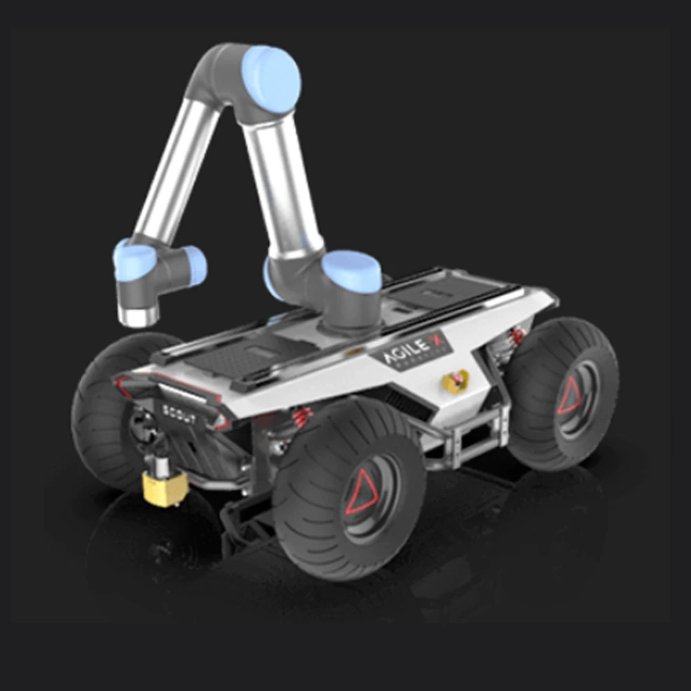 SUGV Small Unmanned Ground Vehicle Electric Power Car Robot Collision Avoidance And Mapping Custom Specific Application.