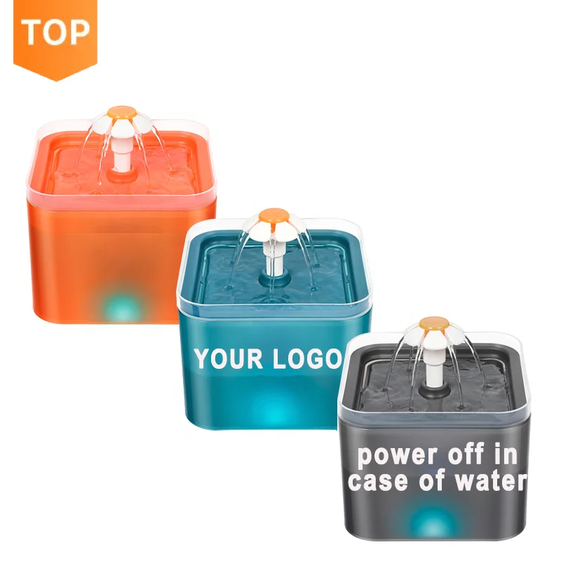 Petwant 2l Automatic Pet Water Dispenser Drinking Bowl Silent Pump