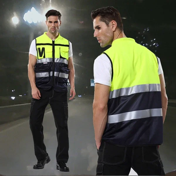 High Visibility Reflective Safety Vests - Custom Made