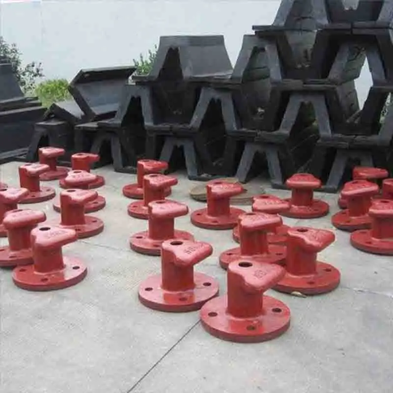 Pier Round Bottom Square Bottom Mooring Equipment Mooring Pole Marine Mooring Bollards